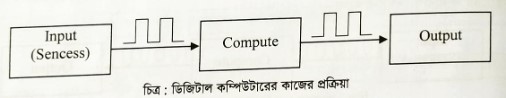 ডিজিটাল কম্পিউটার যেভাবে কাজ করে